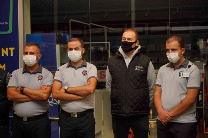 Ayvalık Belediyesi Liman Tesisi’nde Eğitim Ve Talimler Tamamlandı
