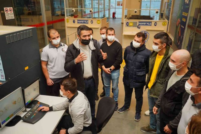 Ayvalık Belediyesi Liman Tesisi’nde Eğitim Ve Talimler Tamamlandı