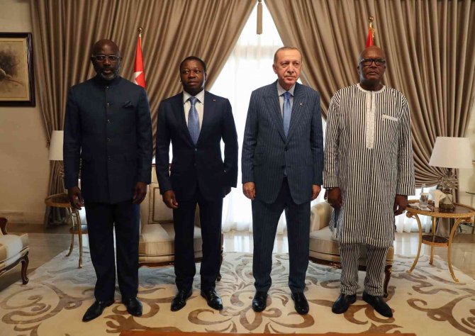Türkiye, Togo, Burkina Faso Ve Liberya’dan Dörtlü Zirve