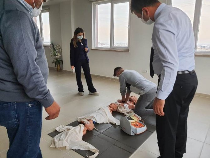Ergene’de İlkyardımcı Kursu Düzenlendi