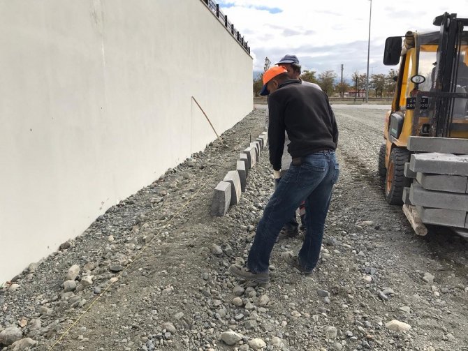 Erzincan’da Yol Yapım Çalışmaları Devam Ediyor