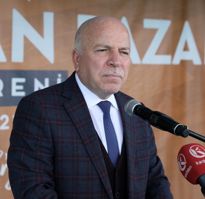 Horasan’da Canlı Hayvan Pazarı Ve Mezbahana Açılışı