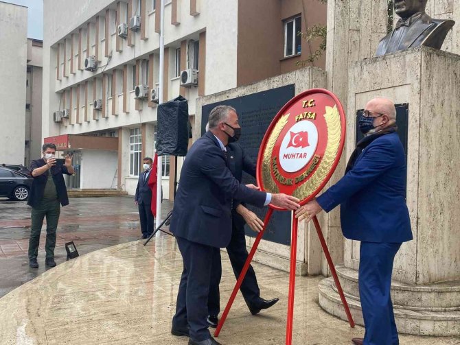 Fatsa’da Muhtarlar Günü Kutlandı