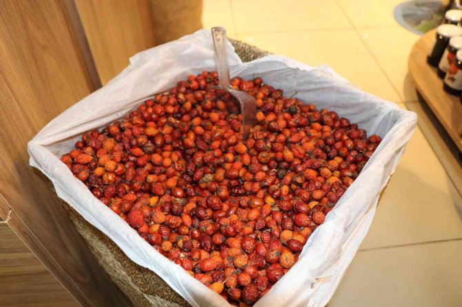 Kış Erken Geldi, Aktarlarda En Çok Satılan Ürünler Ihlamur Ve Kuşburnu Oldu