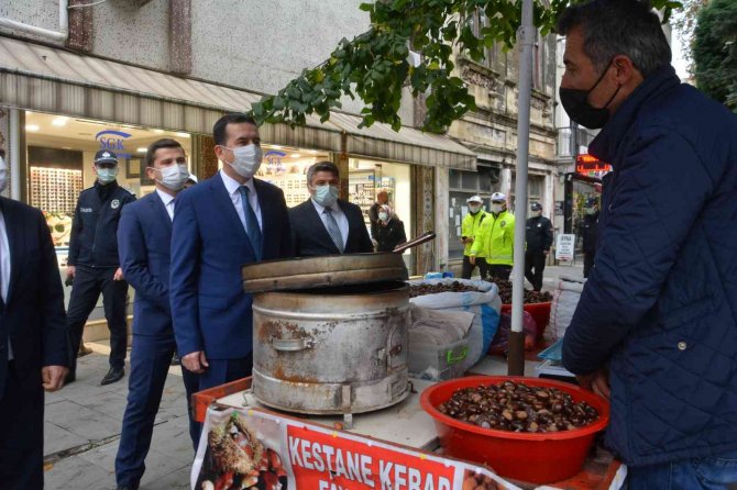 Kaymakam Işık’tan Denetim: “Pandemi Bitmedi Dikkatli Olalım”