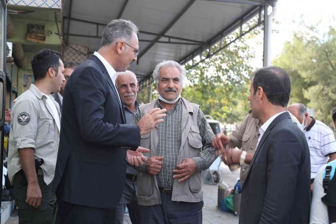 Kuş, Esnaf Ve Vatandaş Ziyaretlerini Sürdürüyor
