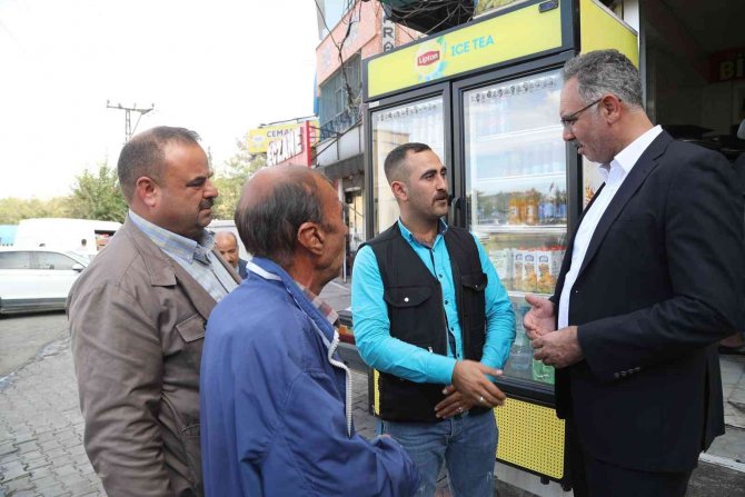 Kuş, Esnaf Ve Vatandaş Ziyaretlerini Sürdürüyor