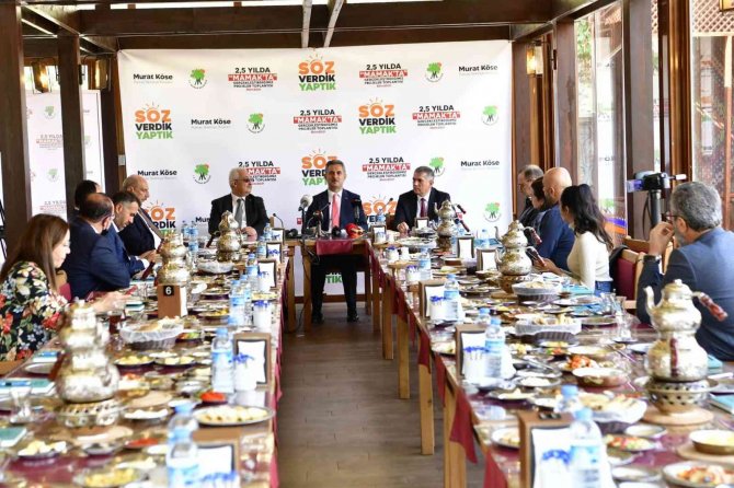 Başkan Köse, Basın Mensupları İle Bir Araya Geldi