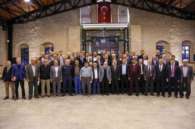 Kaymakam Kayhan Ve Başkan Kavuş Muhtarla Buluştu