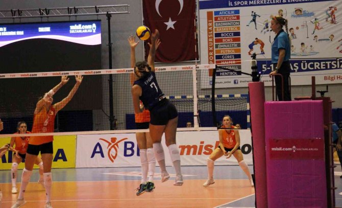 Sultanlar Ligi: Aydın Büyükşehir Belediyespor: 2 - Mert Grup Sigorta: 3