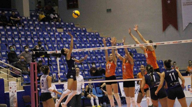Sultanlar Ligi: Aydın Büyükşehir Belediyespor: 2 - Mert Grup Sigorta: 3