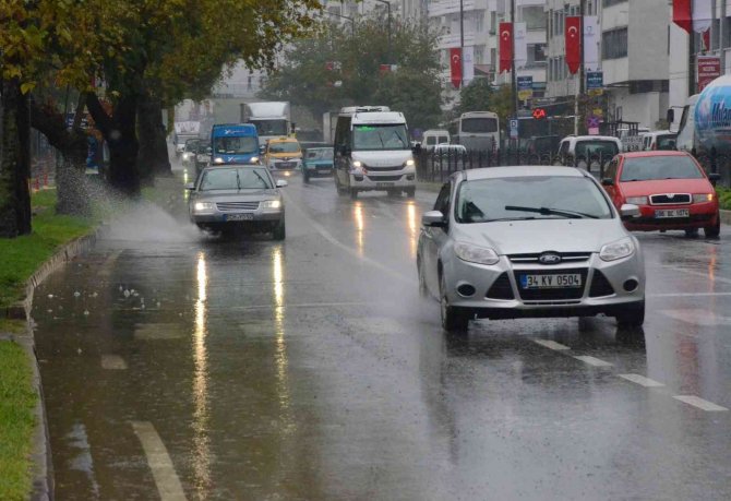 Ordu’da Sağanak