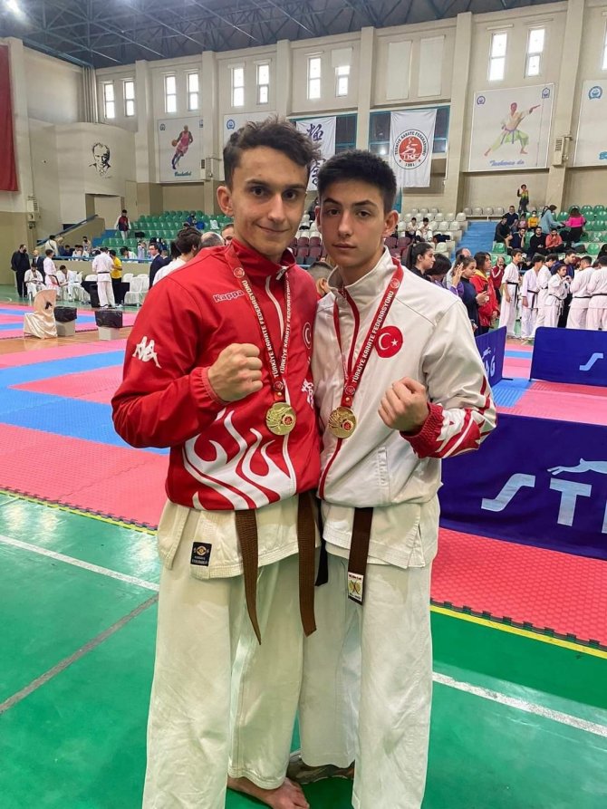 Türkiye Kyokushin Stil Karate Şampiyonası’nda Bilecik’e 2 Altın Madalya