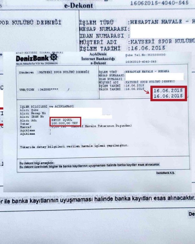 Kayserispor’dan Eski Menajer Açıklaması