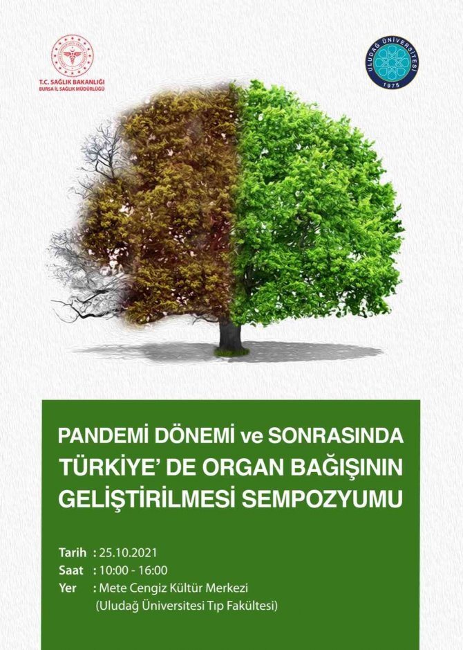 Organ Bağışının Geliştirilmesi Sempozyumu Bursa’da Gerçekleşecek