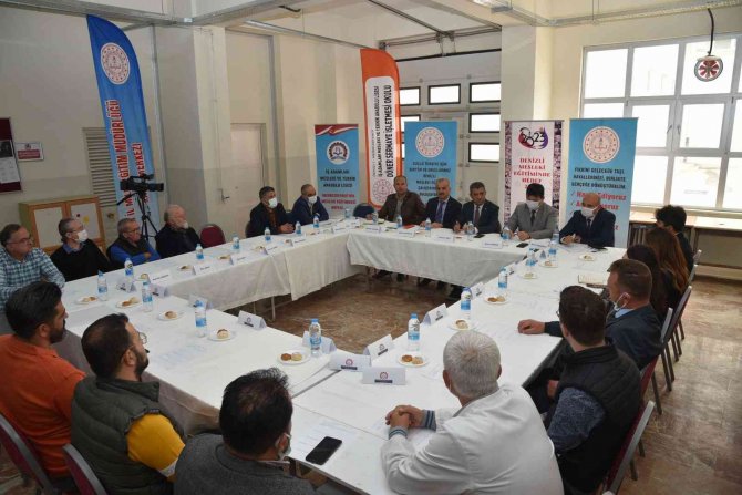Denizli’de Mesleki Eğitim Çalıştayı Düzenlendi