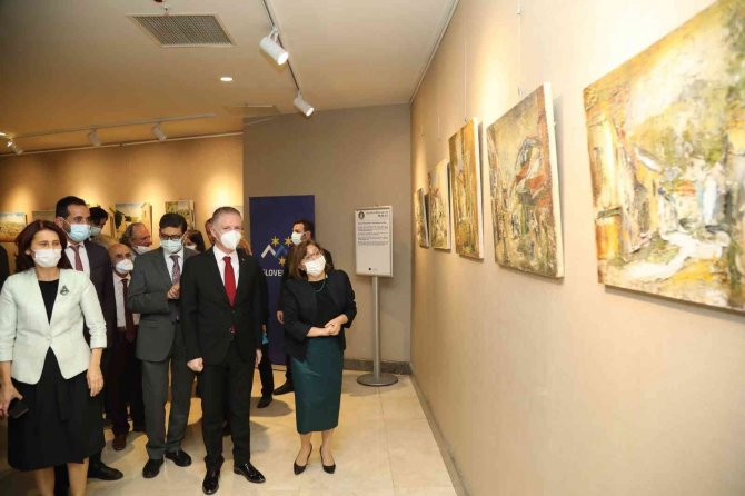 Sloven Sanatçılar Gaziantep’i Resmetti