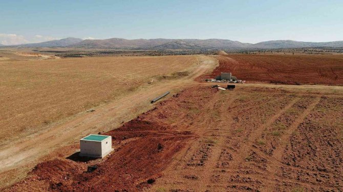 Karaman’da Modern Sulama Hamlesi