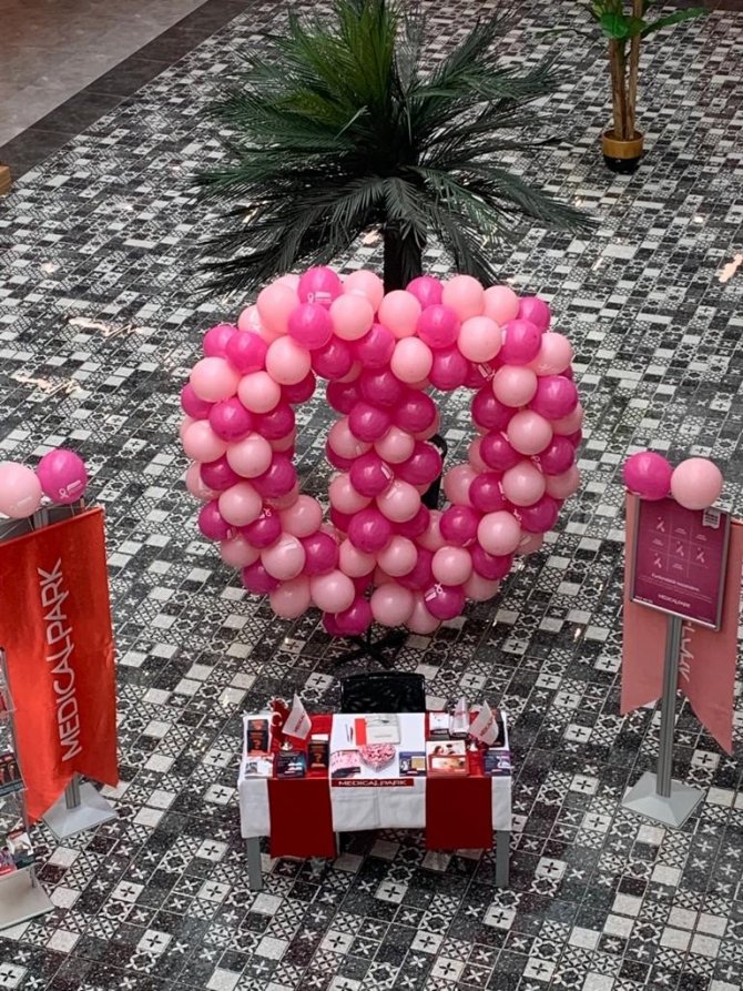 Medical Park Elazığ Hastanesinden ‘Meme Kanseri’ Bilinçlendirme Standı