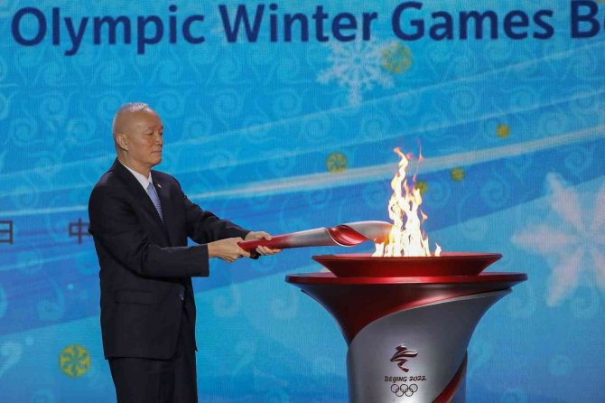 Olimpiyat Meşalesi, Pekin’de