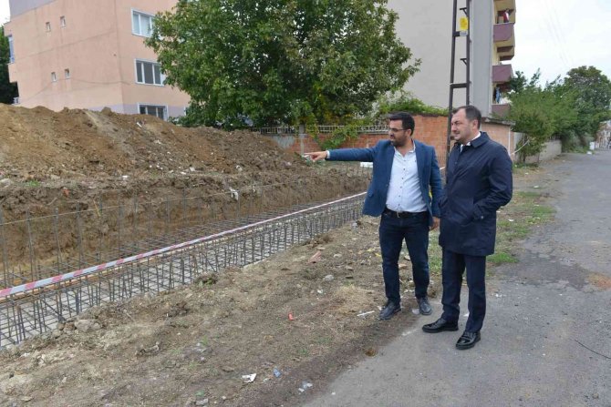 Başkan Yüksel Aydoğdu Gençlik Merkezi Projesini Yerinde İnceledi