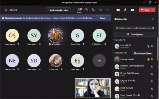 Edirne’de Kütüphane Kaynakları Ve Bilgiye Erişim Semineri Düzenlendi