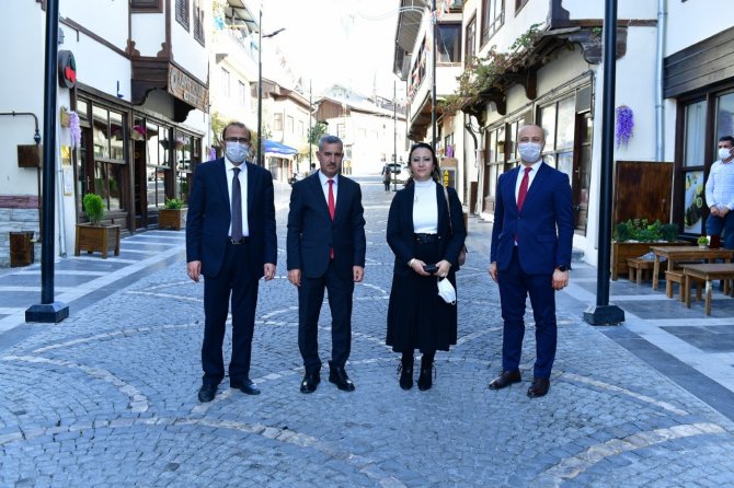 Başkan Çınar, Doğan’ı Kültür Evlerinde Ağırladı