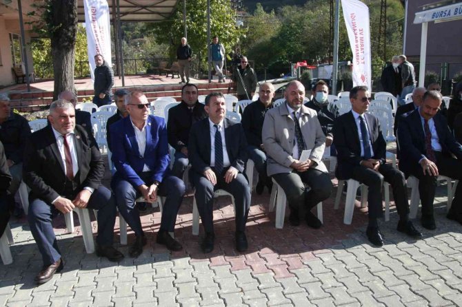 Bursa’da Üreticilere "Mavi Yemiş" Fidanı Dağıtıldı
