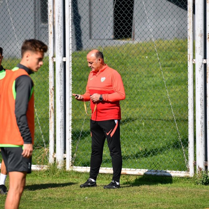 Bursaspor’da Balıkesirspor Maçının Taktik Antrenmanı Yapıldı