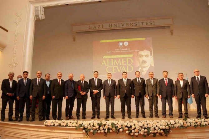 Türk Dünyasının Önemli Şairlerinden Ahmed Cevad, Gazi Üniversitesinde Anıldı