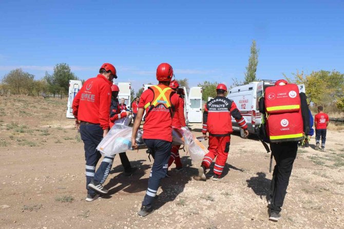 Umke 5. Bölge Eğitim Ve Tatbikat Kampında Deprem Tatbikatı Yapıldı