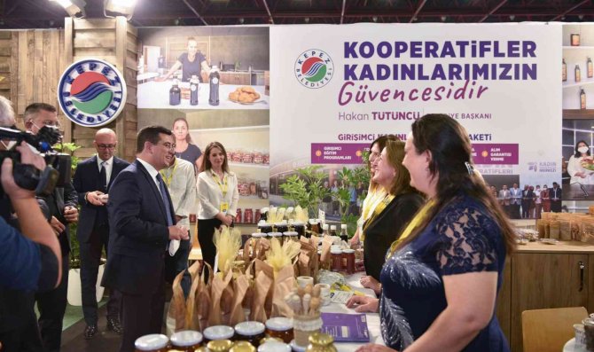 Kepez, Kadın Kooperatifleri Standı İle Yörex’te