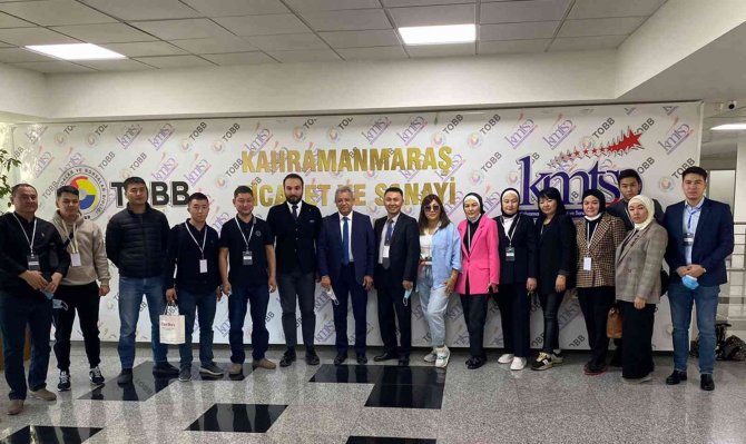 Kırgız Alım Heyeti Kahramanmaraş’ta İş Dünyası İle Buluştu