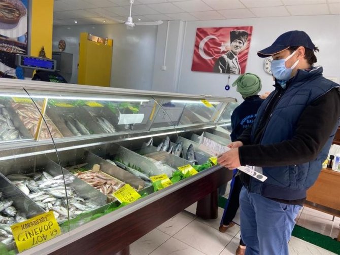 Kırklareli’nde Balıkçı Esnafı Denetlendi