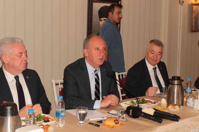 Muharrem İ̇nce’den İlginç Parti Birleştirme Teklifi: “İ̇ttifak Yerine Partileri Birleştirin İki Ayrı Yerde Fatura Ödemeyin”