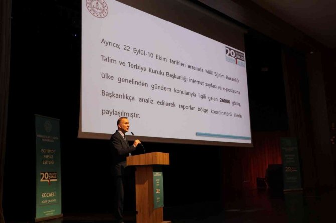 Meb Şurası Bölge İstişare Toplantısı Kocaeli’de Yapıldı