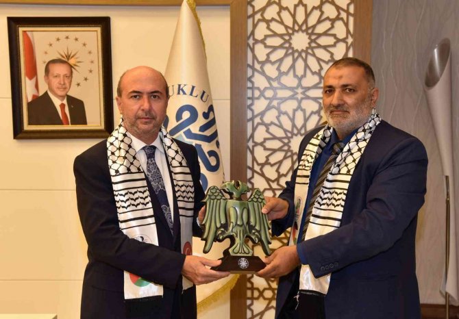 Kardeş Şehir Beit Hanoun’dan Selçuklu Belediyesi’ne Ziyaret