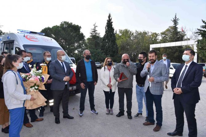 Sındırgı 112 Acil Sağlık İ̇stasyonuna Yeni Ambulans