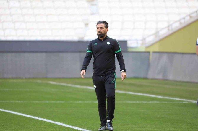 Konyaspor Stadyumda Çalıştı