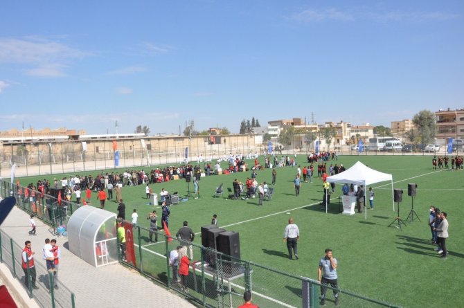 Türkiye’den Resulayn’da Dev Spor Tesisi