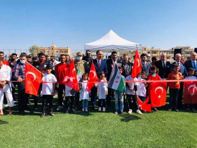 Türkiye’den Resulayn’da Dev Spor Tesisi