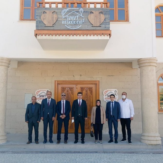 Antalya Ve Siirt Heyeti Şuhut’taki Projeleri İnceledi