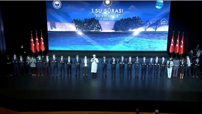 Rektör Uzun, 1. Su Şurası Kapanış Toplantısına Katıldı