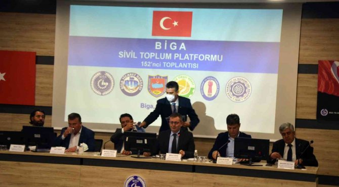 Biga´da 152.stp Toplantısı Yapıldı