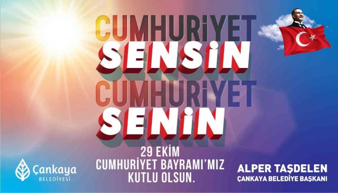Çankaya 29 Ekim Cumhuriyet Bayramı’na Hazırlanıyor