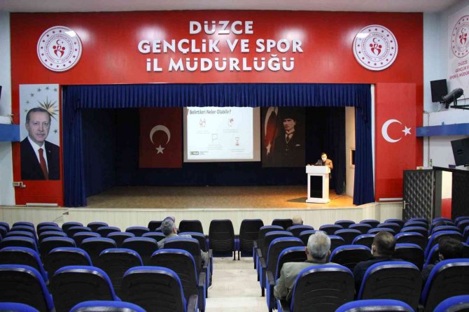 Bağımlılıkla Mücadele Eğitimi Verildi