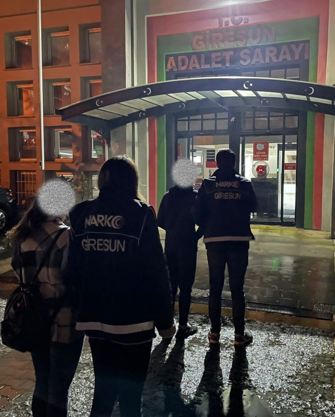 Giresun’da Uyuşturucu Operasyonu: 2 Kişi Tutuklandı
