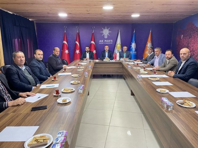 İ̇l Koordinatörü Karagöz Bilecik İlçe Başkanları Toplantısına Katıldı