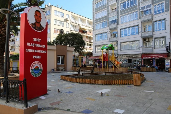 Şehit Caner Mayendağı Parkı Açıldı