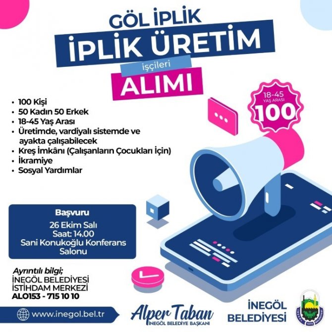 İ̇plik Üretim Firması 100 Personel Alacak